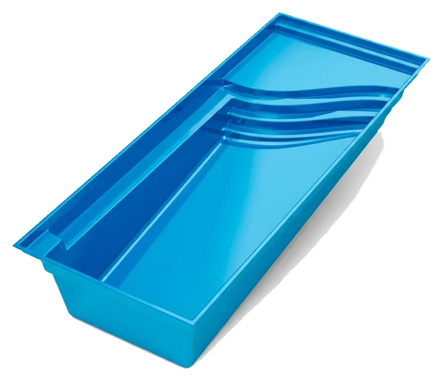 Bliss fiberglass pool shell